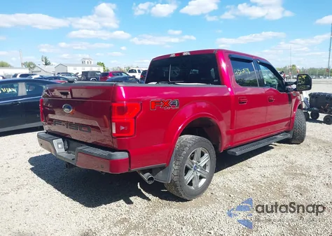 2018 Ford F-150 Lariat from USA, damaged, VIN 1FTEW1E58JFA81987